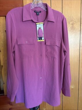 Hilary Radley Button-Down Shirt